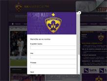Tablet Screenshot of nkmaribor.si
